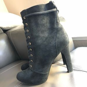 INC International Concepts Bisquit Lace Up Boots